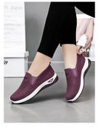 Zapatos de Tela de Alta Calidad para Mujer Primavera 2024 Mocasines Deportivos Planos Talla Grande - details 18