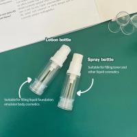 Botella pulverizadora de Perfume portátil para viaje, loción al vacío, crema para ojos, botella de recarga, tarro con bomba sin aire, viales de líquido, 5/10/15ml - details 4