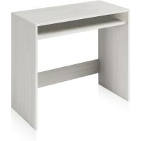 Ordenador, Mesa Juvenil, Acabado en Color Blanco Alpes, Medidas: 79 cm (Ancho) x 43 cm (Fondo) x 79 cm (Alto) - details 4