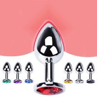 Juego de Plug Anal de Metal 3 Pcs Set para Mujeres/Hombres/Parejas Juguetes Sensuales para Adultos - details 4