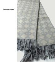 Manta con estampado de cadena Jacquard, calidez de invierno, chal de aire acondicionado para adultos, lana de cachemira - details 6