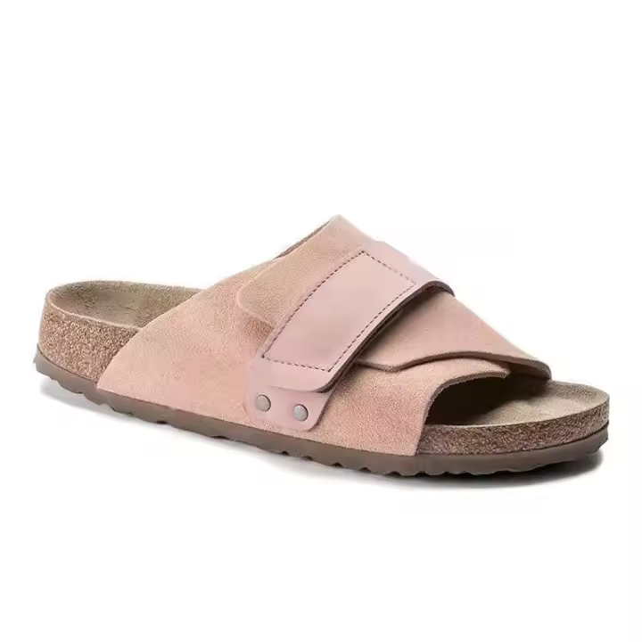 Zapatillas de estilo callejero clásico de color Taup de verano de alta calidad, vestidos planos informales para la playa al aire libre para uso diario, vestidos para parejas para hombres y mujeres - 1