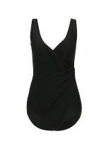 Traje de baño sólido de una pieza, traje de baño sexy push-up, ropa de playa para mujer sin costuras, ropa de playa 2025 - details 6