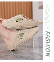 Bolsa retro cabeza media zapatillas mujer desgaste exterior, verano nuevo versátil perezoso un pedal sandalias marea. - details 13
