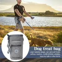 Riñonera portátil de entrenamiento para perros y mascotas, bolsa de almacenamiento de alimento al aire libre, bolsa de recompensa de comida, cebo para aperitivos, resistencia y agilidad - details 0