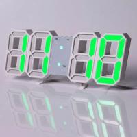 Reloj Despertador 3D Digital Decoración de Dormitorio Luz Nocturna Relojes LED Grandes para Habitación - details 2