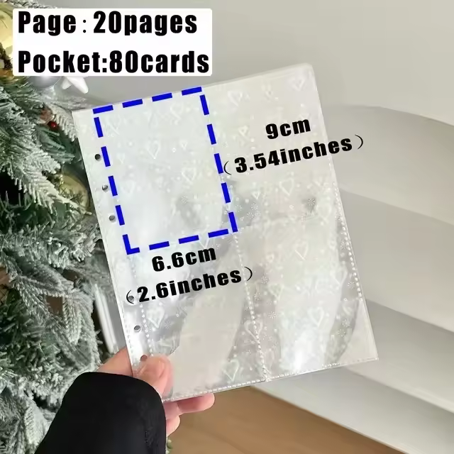 Álbum de Fotos de Ídolos Kpop A6 de Peluche Porta Tarjetas Fotográficas - 1
