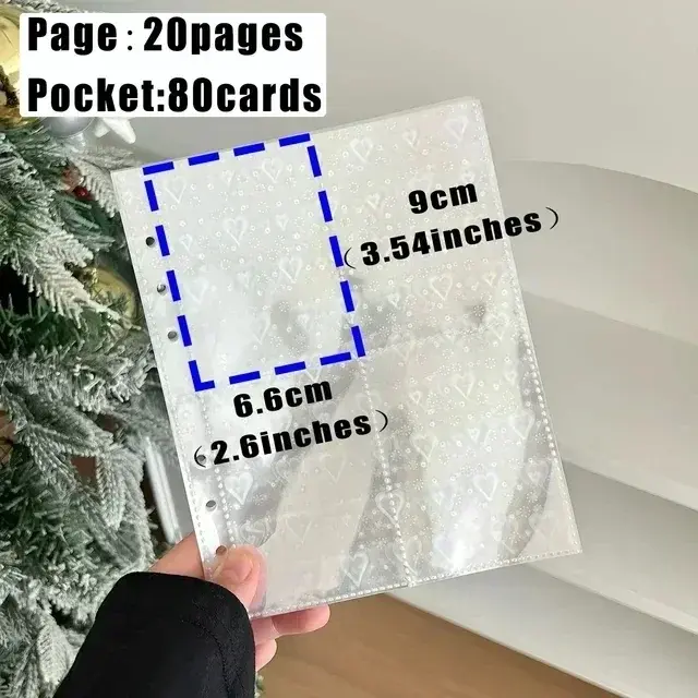 Álbum de Fotos de Ídolos Kpop A6 de Peluche Porta Tarjetas Fotográficas - 1