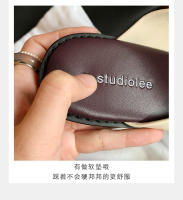 Zapatillas de verano para mujer, pliegues retorcidos, fondo plano, exterior, sandalias versátiles, cabeza cuadrada, nube, medio arrastre - details 12