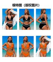 Nuevo traje de baño deportivo de dos piezas con bikini con lazo lateral para mujer - details 1
