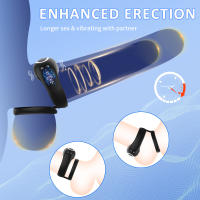 Anillo de Pene para Hombre de Silicona BIRDSEXY Inalámbrico Ultra Suave con 10 Vibraciones para Mejorar la Erección y Retardar la Eyaculación Juguete Sexual para Hombres - details 3
