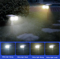 Foco Solar RGB para exteriores, 18 LED, impermeable, cambia de Color, Multicolor, camino, puerta, valla, USB, foco Solar para paisaje - details 6