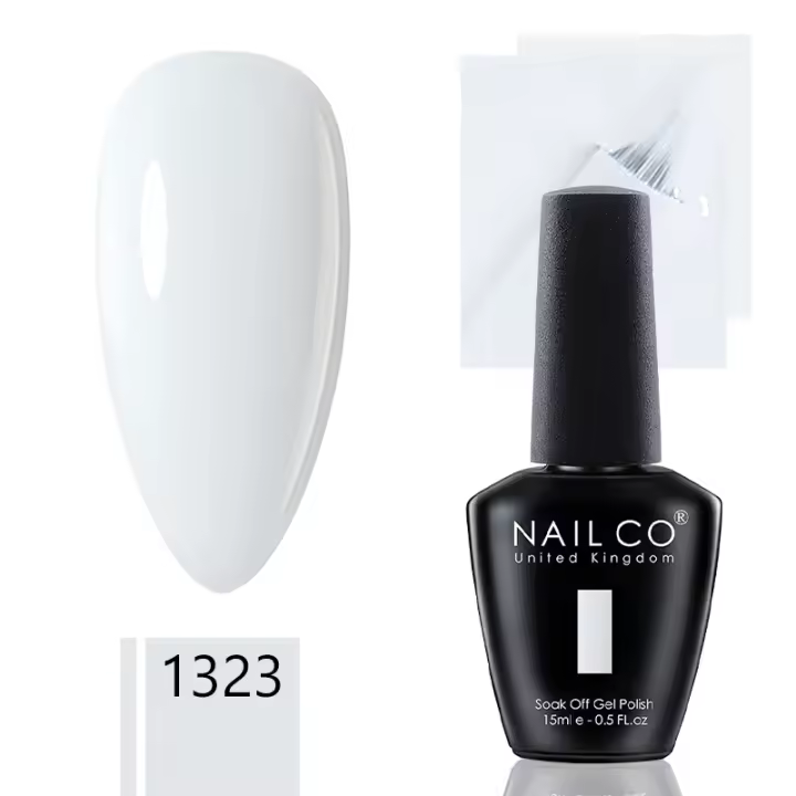 NAILCO-esmalte de uñas en Gel, barniz semipermanente LED UV Vernis, esmaltes de Color azul para uñas, Base de capa superior Gellak, 15ml - 1