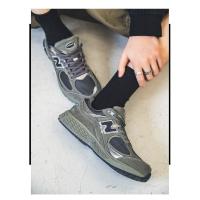 Zapatos de correr de primavera y otoño para hombres yuanzu zapatillas retro grises - details 1