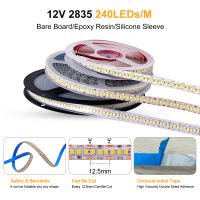 GAHADA Cinta de LED Flexible 1200LEDs Impermeable IP30 IP65 IP67 Barra de Lámpara Suave Adhesiva para Iluminación - details 4
