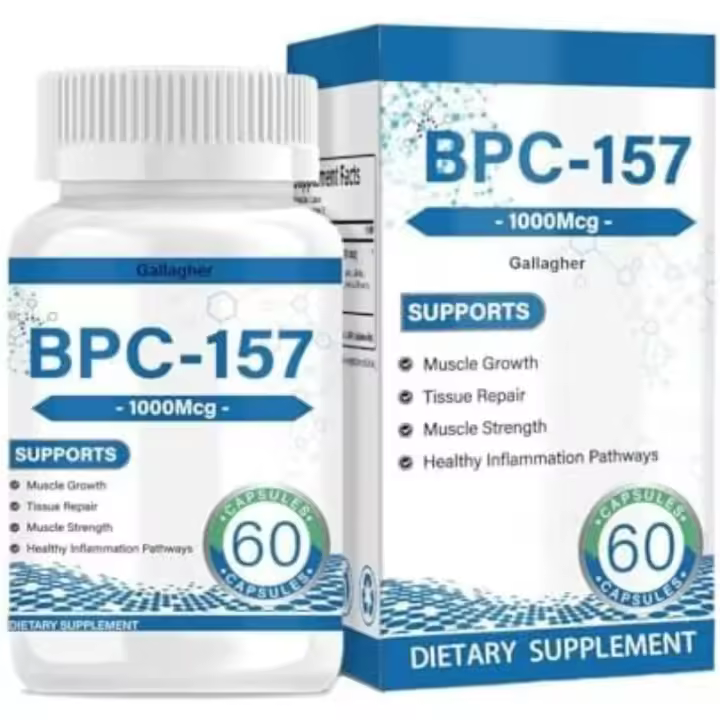 Cápsulas compuestas protectoras, cápsulas BPC de alta potencia, 1000 mcg 60 cápsulas - 1