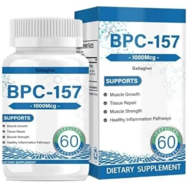 Cápsulas compuestas protectoras, cápsulas BPC de alta potencia, 1000 mcg 60 cápsulas - 1