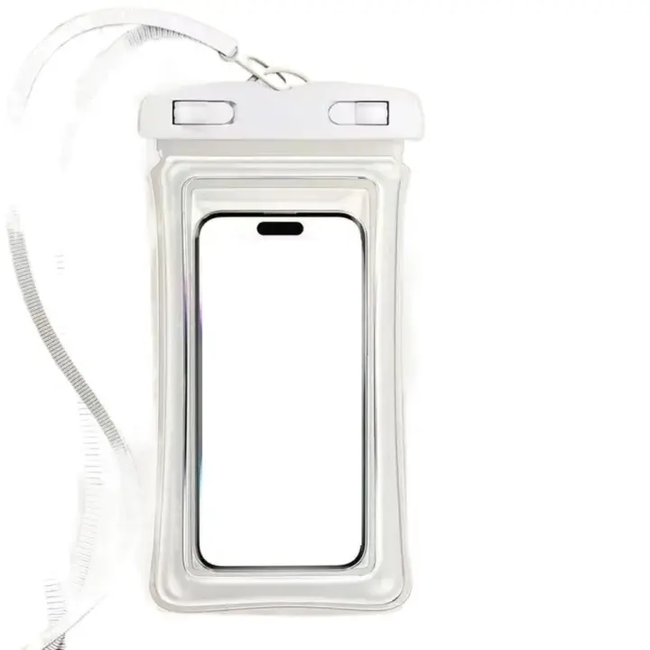 Bolsa de aire húmeda, funda impermeable para teléfono, bolsa Universal transparente para teléfono móvil, bolsa protectora para teléfono táctil de PVC bajo el agua - 1