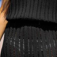 Mini vestido de playa de ganchillo para mujer, traje de baño corto informal sin tirantes con hombros descubiertos y sin mangas 2024 - details 3