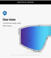 Gafas de Sol Deportivas Polarizadas UV400 Protección para Adultos, Jóvenes, Básebol, Pesca, Esquí, Golf Joyería de Gafas Nocturnas - details 4