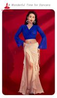 Baile de tres mujeres, blusas y faldas de gasa de manga larga, trajes de danza del vientre oriental para niñas - details 17