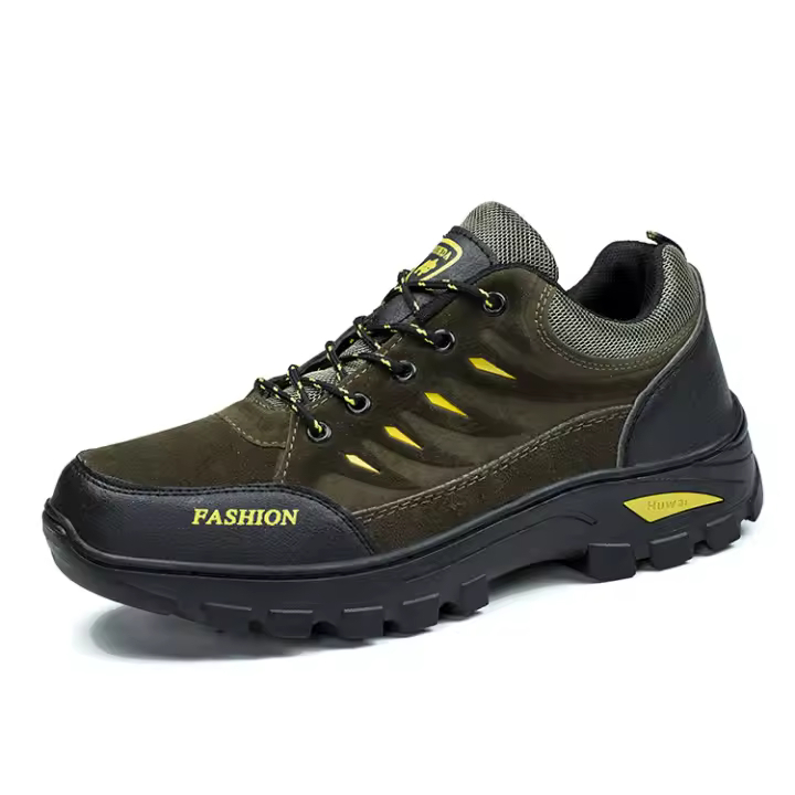 Zapatos de protección laboral para hombre de gran tamaño, transpirables, deportivos, impermeables, antideslizantes, para trabajo, senderismo - 1