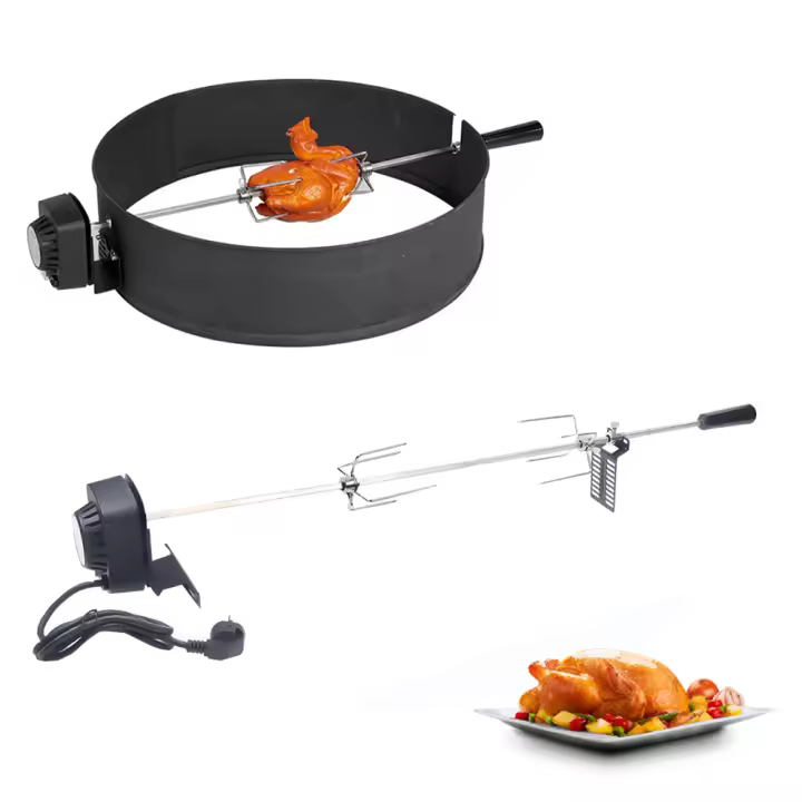 Parrilla BBQ Eléctrica Profesional Material Duradero, Belleza Exterior, Rendimiento Superior 80cm - 1