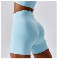 Pantalones Cortos Deportivos para Mujeres Leggings de Yoga de Cintura Alta Aprones de Entrenamiento de Gimnasio con Secado Rápido Material de Nylon Adecuados para Yoga y Elasticidad - details 34