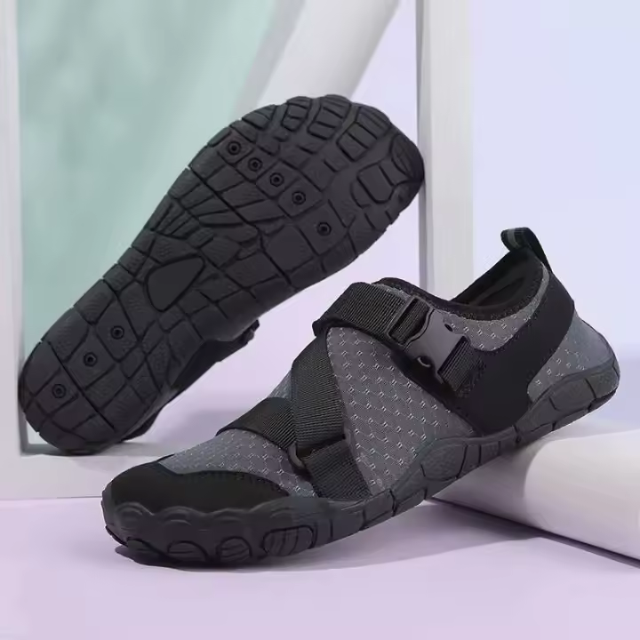 Tela transpirable para hombres y mujeres, suelas deportivas ligeras con fugas, zapatos Auqua, zapatos de agua unisex para adultos - 1