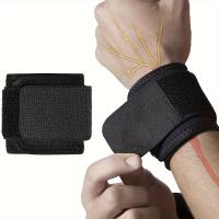 Pulsera ajustable y suave, soporte de muñeca para deportes de gimnasio, protector de muñeca para el túnel carpiano, 1 unidad/2 piezas - details 0