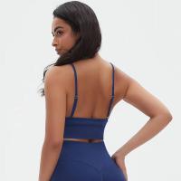 Top sin costuras Nylon de secado rápido Color sólido Adecuado para yoga y estiramientos Deportes profesionales - details 18