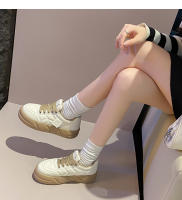 Nuevos zapatos de suela gruesa que aumentan la altura, zapatos versátiles de plataforma tipo muffin para mujer - details 14