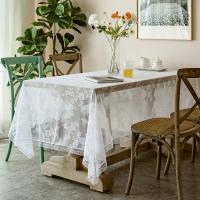 Mantel de Encaje Blanco Vintage Ideal para Hoteles, Bodas, Fiestas, Picnics - details 8