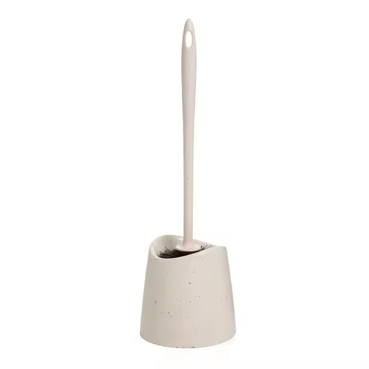 Escobilla WC Gama Estándar con Cepillo. Color Beige - 1