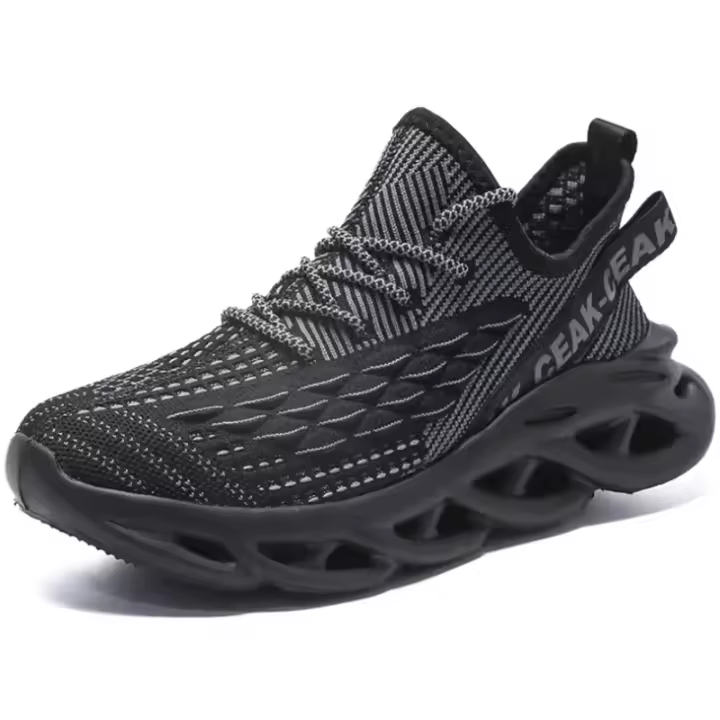 Zapatillas de Correr para Hombres Primavera/Verano Suela de Goma Natural Cordones de Anudado - 1