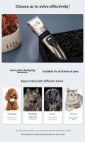 Recortadora de pelo para mascotas, cortapelos eléctrico de peluche para perros grandes, herramientas de eliminación operadas por batería - details 3