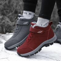 Botas de mujer, zapatillas, botas Faus, zapatos de exterior para hombre, botas de nieve impermeables, tobillo Hombres - details 19