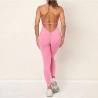 Traje de Compresión Deportivo para Mujeres Mono Sexy sin Costuras para Yoga y Fitness - details 7