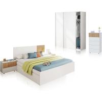 Armario Reversible Nitza Blanco Artik y Natur Medidas 190cm x 187cm x 40cm - details 7
