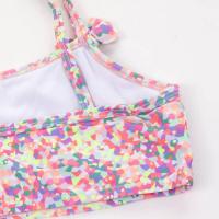 Traje de baño con estampado de piedra triturada para niñas, traje de baño lindo y elástico, bikinis para bebés, ropa de surf para niños - details 5