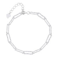 Pulsera 925 plata cuentas para mujer, brazalete bola suerte ajustable, hueco lujo, regalo boda - details 7