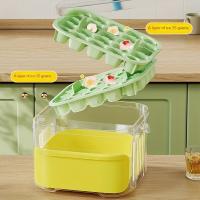 Portátil Fabricante de Cubos 25/50 Unidades Tapa Fácil de Prensar Almacenamiento de Dos en Uno - details 2