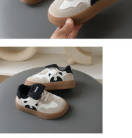 Nuevos Zapatillas de Cuero para Niñas Primavera-Otoño Deportivas Blancas para Niños Pequeños - details 9