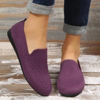 Zapatos planos de punto para mujer, Zapatillas de oficina, deportivas, formales, cómodos, de diseño - details 8