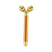 Barra de Estiramiento Facial de Oro 24 Quilates Rodillo de Vibración Masajeador Adelgazante Palo Facial Belleza Facial Herramientas de Cuidado de la Piel - details 0