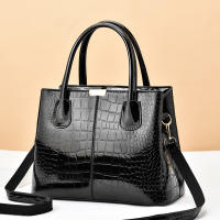 Bolso de hombro de charol de cuero PU para mujer, bolso de diseñador de lujo, bolso de compras de gran capacidad, moda - details 13