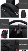 SWICKY-mochila multifunción para hombre, morral antirrobo impermeable para ordenador portátil de 15,6 pulgadas - details 3