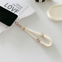 Cordón corto de nailon y Metal de lujo para teléfono, cordón para colgar pantalones, accesorios, llavero antipérdida elegante, cuerda para muñeca - details 4