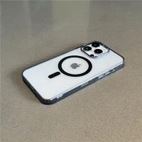 Funda de Carga Inalámbrica Magsafe para iPhone A Prueba de Golpes Transparente - details 6