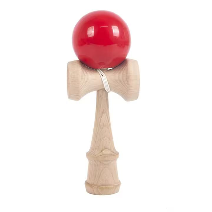 Bola de malabares profesional para niños, juguete de madera, Bola de captura en taza, juego tradicional, educación de - 1